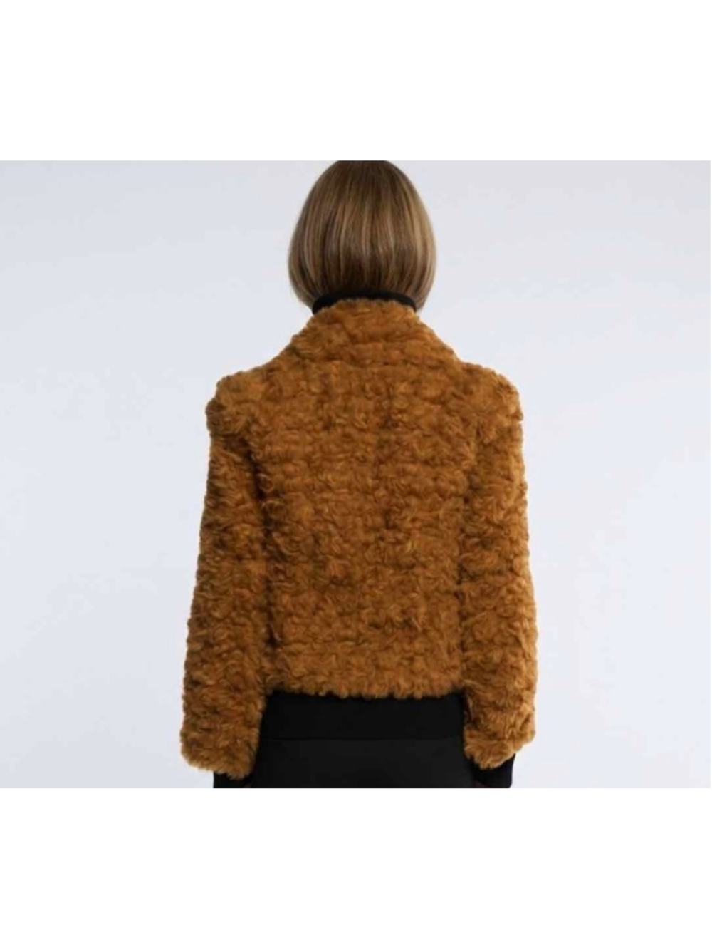 Cinq à Sept Sybella Faux Fur Jacket, Camel - Picture 2 of 9